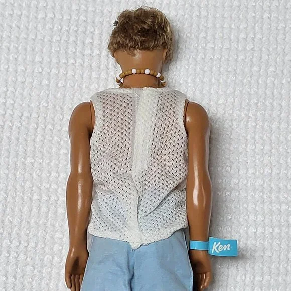 (SOLD) Ken Beach Summer Barbie Doll Vintage Original Genuine Loose - Picture 7 of 12